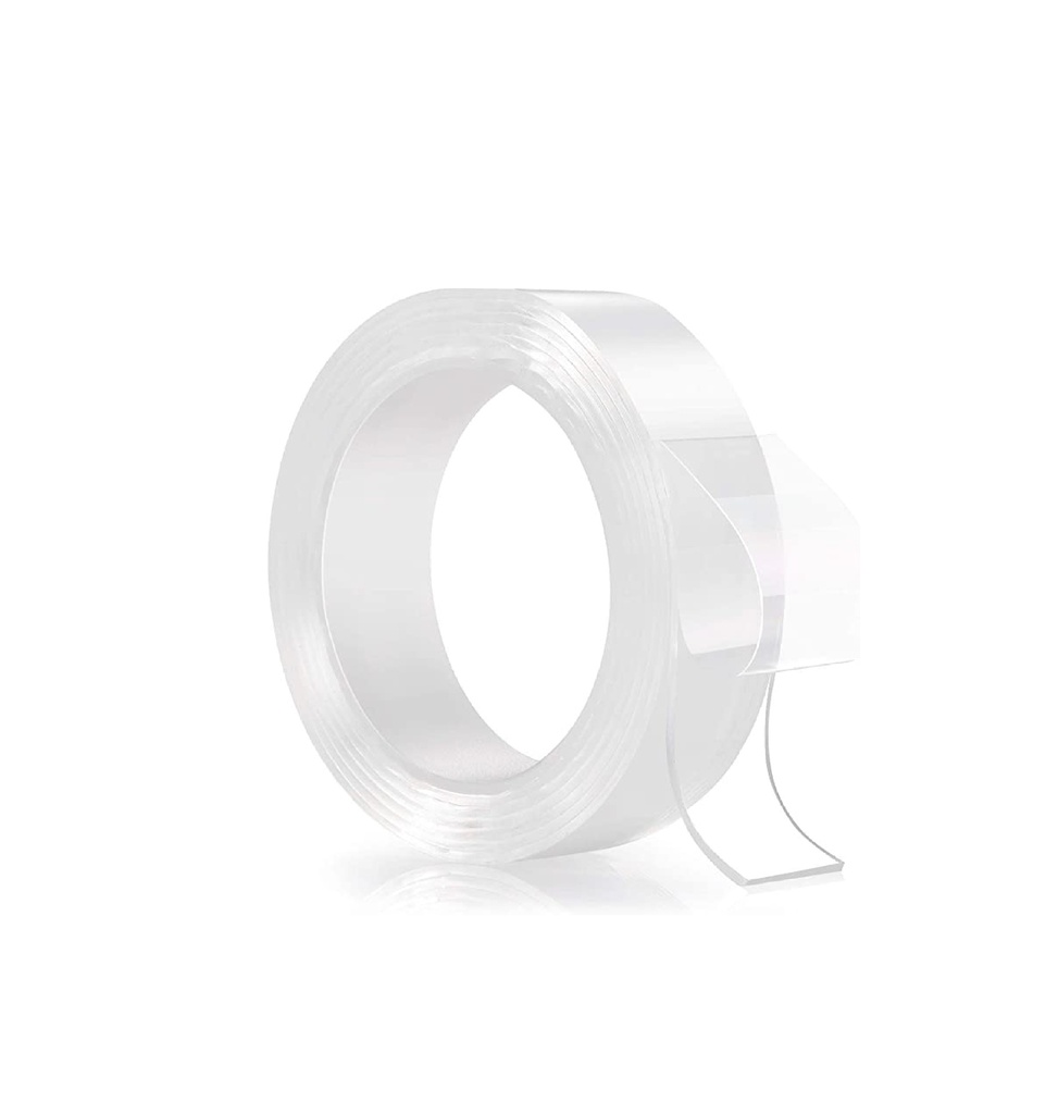 [15411] Double Face washable Nano-adhesive tape - 12mm, 3 Meter