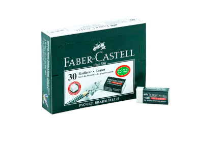 Faber Castell Eraser small, Pack of 30
