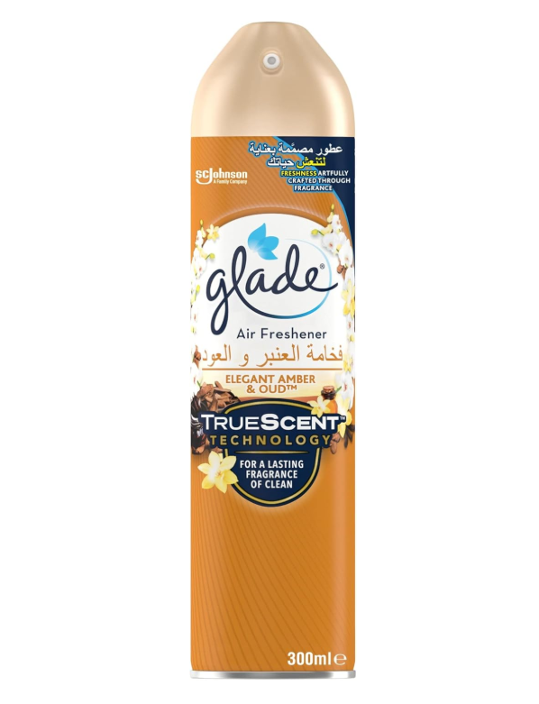 [13016] Glade Air Freshener - Elegant Amber & Oud Scent - 300ml