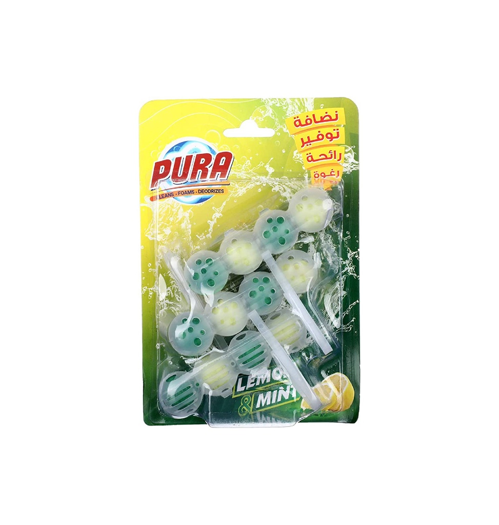 [13611] Pura Toilet Cleaning Blocks - 3 Pieces