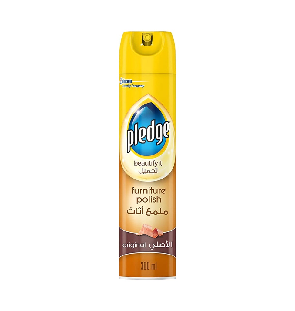 [13302] Pledge Wood & Furniture Polish - Original odor - 300 ml