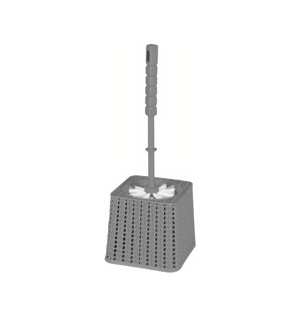 [13622] Toilet Brush With Holder, Multicolor