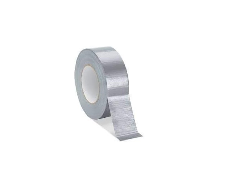 Duct Tape - 25 meter, 5cm-  Silver Color - 1 Roll