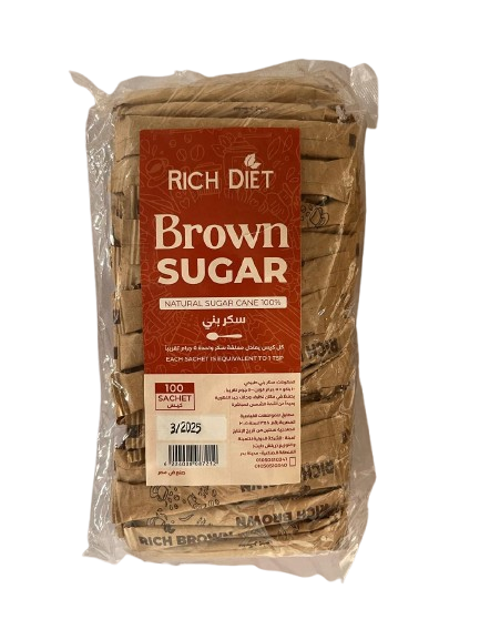 [14232] Rich Diet - Brown Sugar - 100 Sachets