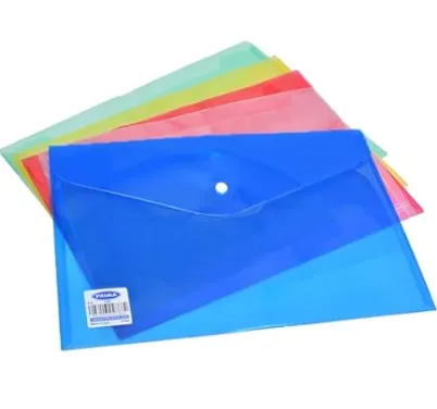 A4 Plastic File Transparent Capsule - Pack of 12