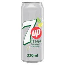 [14620] Seven Up Diet 330ml -  Pack of 24