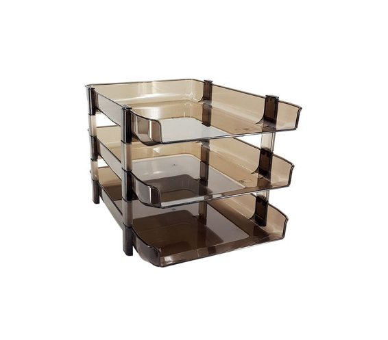 Imported Plastic Trays for Document Organizing