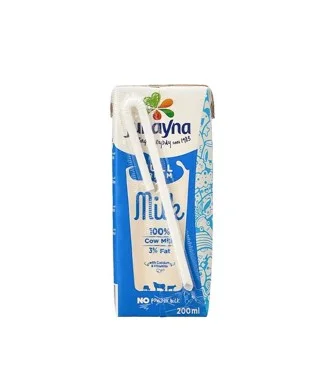Juhayna - Full Cream Milk 200ml - Pack of 27
