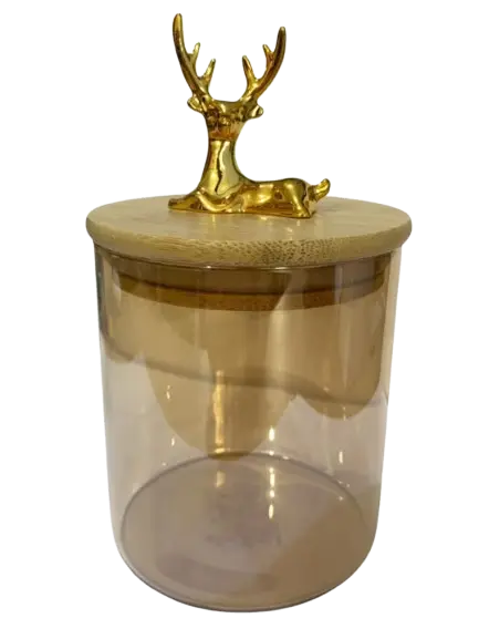 [14332] Glass Kitchen Jar