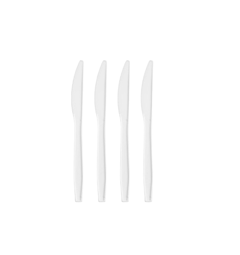 [14052] Disposable Plastic Knife - 50 Pc