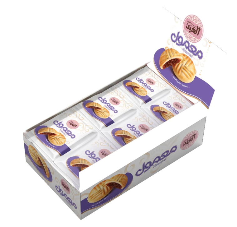 [14749] معمول العبد بالتمر - عبوة 12 قطعة