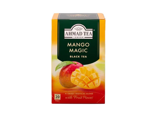 Ahmad Tea - Mango Magic Sunrise tea - 20 Envelope 