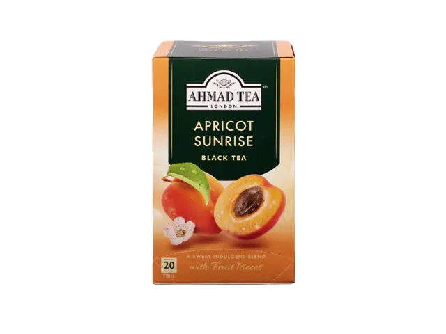 Ahmad Tea - Apricot Sunrise tea - 20 Envelope   