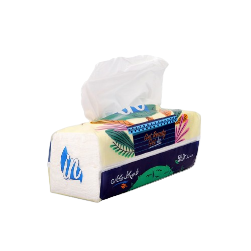 [11042] IN Desk Tissues 550 sheets - 18 Nylon Packs