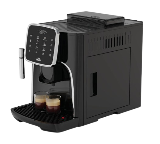 [14430] Pro Fully Automatic Espresso Machine - OK0030-05 - Black&Chrome