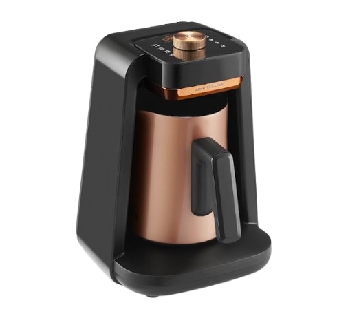 [14441] Arzum Okka-Rich Spin Pro Coffee Machine- Black, Copper -Ok0026