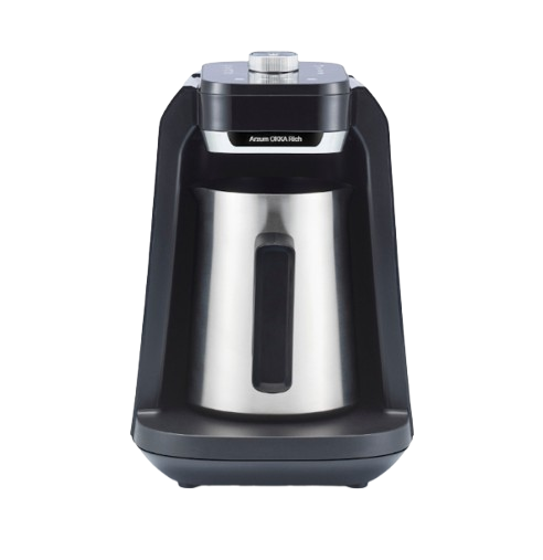 [14446] Arzum Okka-Rich Spin Pro Coffee Machine- Black, Chrome-Ok0026k