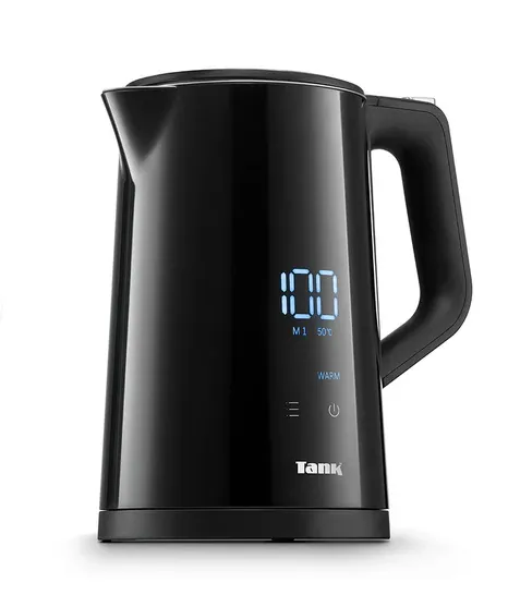 [16827] Tank Safe Touch Smart Kettle, 1.7L Capacity, 1850 Watts, Black, Y6261SE - 2 Year Warranty