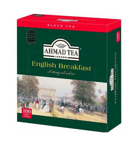 [14209] Ahmad Tea - English Breakfast - 100 Envelope