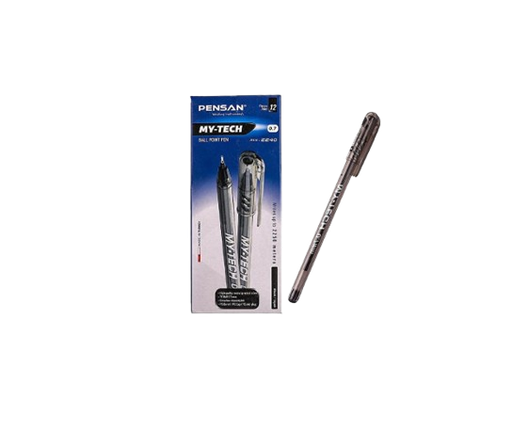 [15708] Pensan Turkish Black Pen TC Ball 0.7mm - pack of 12