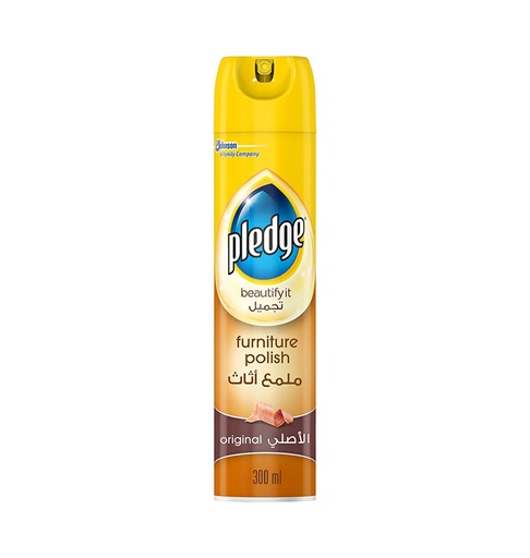 [13302] Pledge Wood & Furniture Polish - Original odor - 300 ml