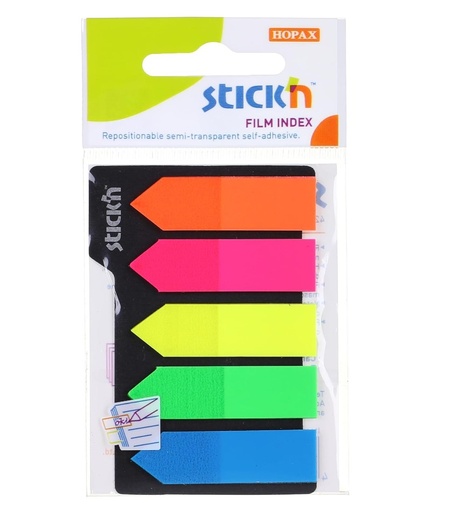 [15819] Paper Adhesive Colored Small Arrow Separators 