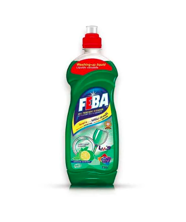 [13408] Feba Liquid Dish Cleaner With Apple Scent - 730ml