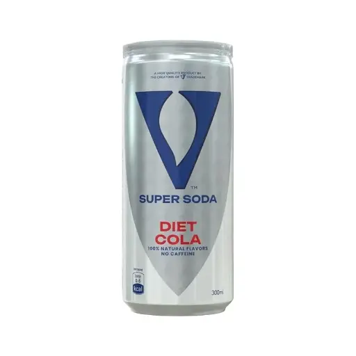 [14750] V Super Soda Diet Cola Drink - 300ml - Pack of 24