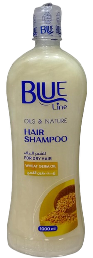 [12704] Blue Line Hair Shampoo Wheat Germ Oil1000 Ml