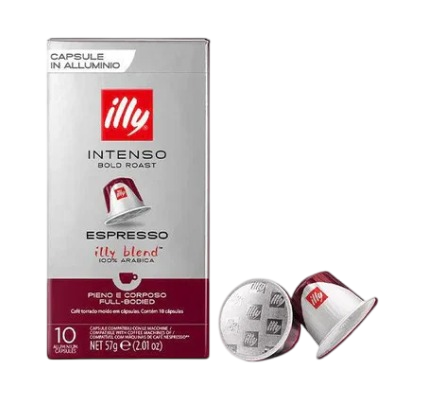 [14353] illy Espresso Intenso Coffee Capsules -10 Capsules
